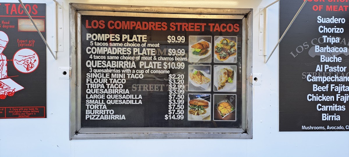 Los Compadres Street Tacos Menu - Image 6